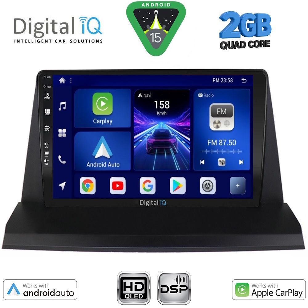DIGITAL IQ BXC 3350_CPAA (9inc) MULTIMEDIA TABLET for LEXUS NX 200 mod. 2014-2022 DIGITAL IQ BXC 3350_CPAA (9inc) MULTIMEDIA TABLET for LEXUS NX 200 mod. 2014-2022