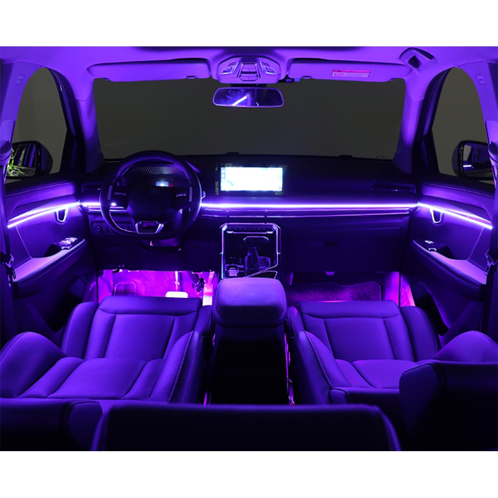 DIQ AMBIENT CRT 64 (BLACK) (Universal Thin Light Black Strip Ambient Light, 18 Lights with 64 colours) DIQ AMBIENT CRT 64 (BLACK) (Universal Thin Light Black Strip Ambient Light, 18 Lights with 64 colours)