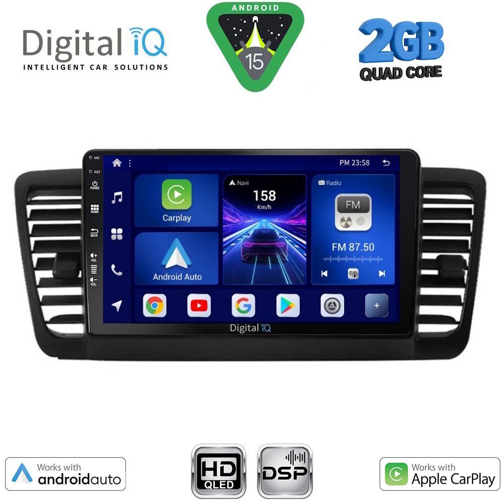 DIGITAL IQ BXC 3665_CPAA (9inc) MULTIMEDIA TABLET for SUBARU LEGACY – OUTBACK mod. 2002-2008 DIGITAL IQ BXC 3665_CPAA (9inc) MULTIMEDIA TABLET for SUBARU LEGACY – OUTBACK mod. 2002-2008