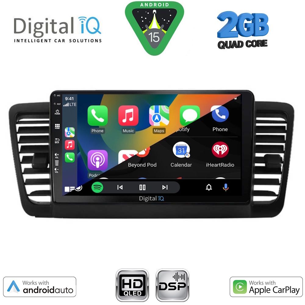 DIGITAL IQ BXC 3665_CPAA (9inc) MULTIMEDIA TABLET for SUBARU LEGACY – OUTBACK mod. 2002-2008 DIGITAL IQ BXC 3665_CPAA (9inc) MULTIMEDIA TABLET for SUBARU LEGACY – OUTBACK mod. 2002-2008