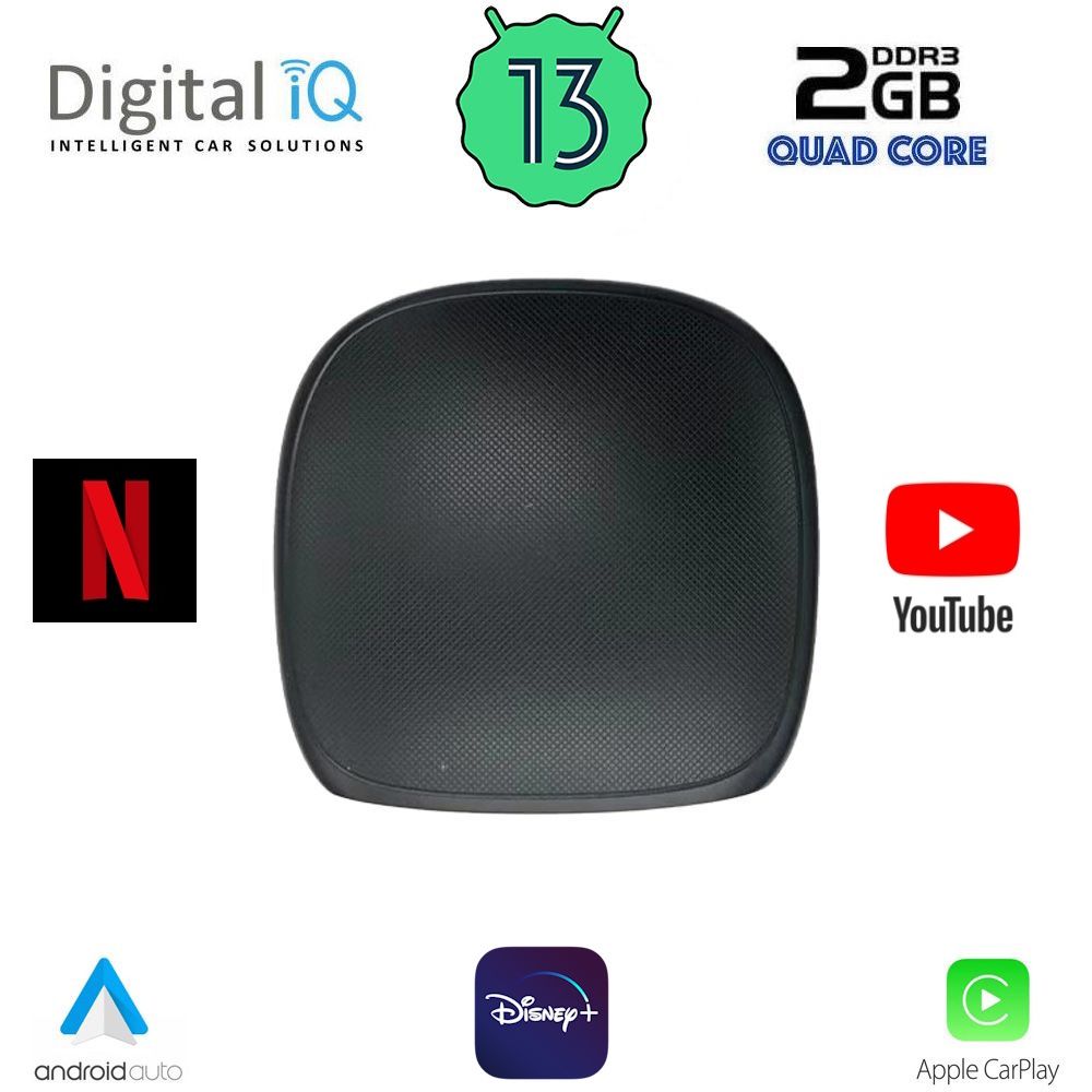 DIGITAL IQ X1800 (CPAA) USB ADAPTOR for Wireless Carplay-Android Auto with NETFLIX - YOUTUBE - DISNEY+ DIGITAL IQ X1800 (CPAA) USB ADAPTOR for Wireless Carplay-Android Auto with NETFLIX - YOUTUBE - DISNEY+