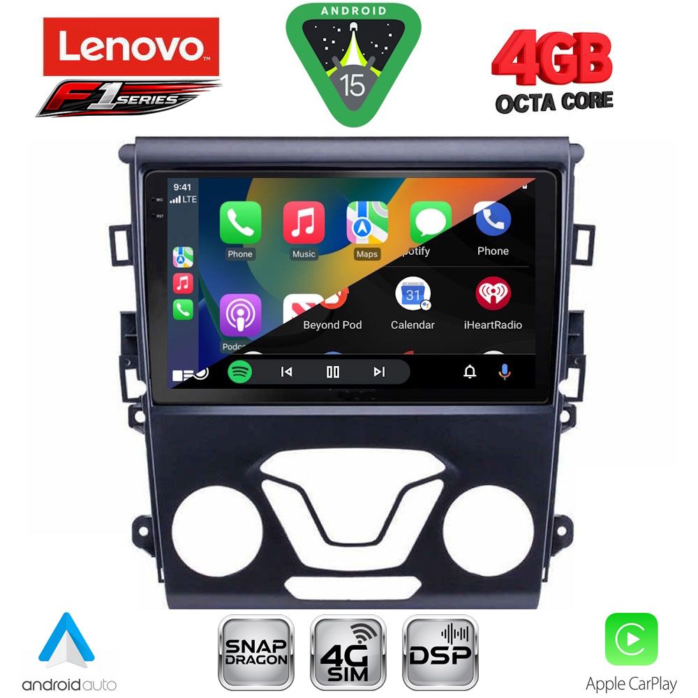 LENOVO SSQ 9164_CPA A/C (9inc) MULTIMEDIA TABLET for FORD MONDEO mod. 2014-2023 LENOVO SSQ 9164_CPA A/C (9inc) MULTIMEDIA TABLET for FORD MONDEO mod. 2014-2023