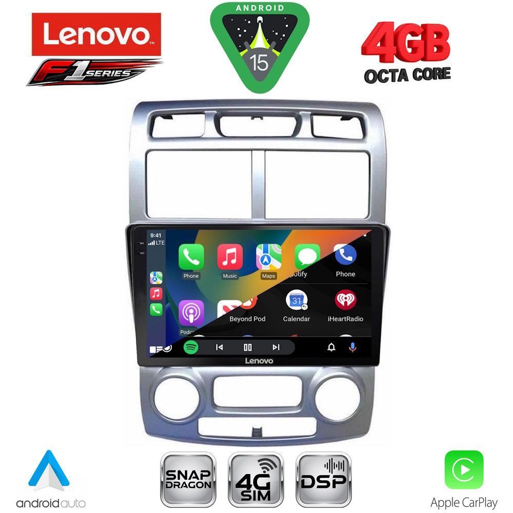 LENOVO SSQ 9324SL_CPA (CLIMA) (9inc) MULTIMEDIA TABLET for KIA SPORTAGE mod. 2004-2010 LENOVO SSQ 9324SL_CPA (CLIMA) (9inc) MULTIMEDIA TABLET for KIA SPORTAGE mod. 2004-2010