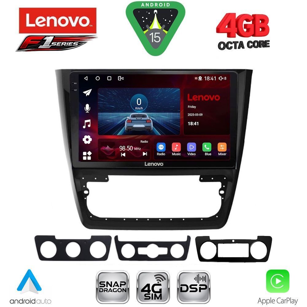 LENOVO SSQ 9610_CPA (10inc) MULTIMEDIA TABLET for SKODA YETI mod. 2014-2018 LENOVO SSQ 9610_CPA (10inc) MULTIMEDIA TABLET for SKODA YETI mod. 2014-2018