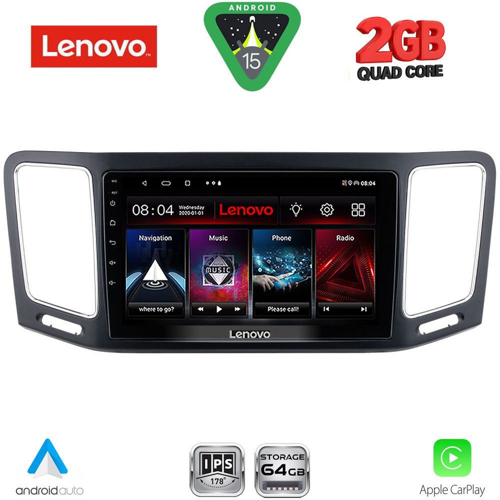 LENOVO LVD 2790_CPA (9inc) MULTIMEDIA TABLET for VW SHARAN mod. 2011-2023 LENOVO LVD 2790_CPA (9inc) MULTIMEDIA TABLET for VW SHARAN mod. 2011-2023