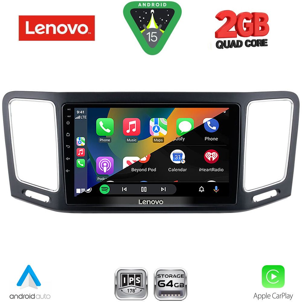 LENOVO LVD 2790_CPA (9inc) MULTIMEDIA TABLET for VW SHARAN mod. 2011-2023 LENOVO LVD 2790_CPA (9inc) MULTIMEDIA TABLET for VW SHARAN mod. 2011-2023