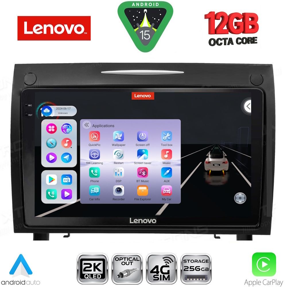 LENOVO SSZ 12419_CPA (9inc) MULTIMEDIA TABLET for MERCEDES SLK R171 mod. 2004-2010 LENOVO SSZ 12419_CPA (9inc) MULTIMEDIA TABLET for MERCEDES SLK R171 mod. 2004-2010
