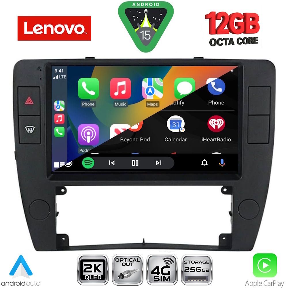 LENOVO SSZ 12749_CPA (9inc) MULTIMEDIA TABLET for VW PASSAT mod. 2000-2005 LENOVO SSZ 12749_CPA (9inc) MULTIMEDIA TABLET for VW PASSAT mod. 2000-2005