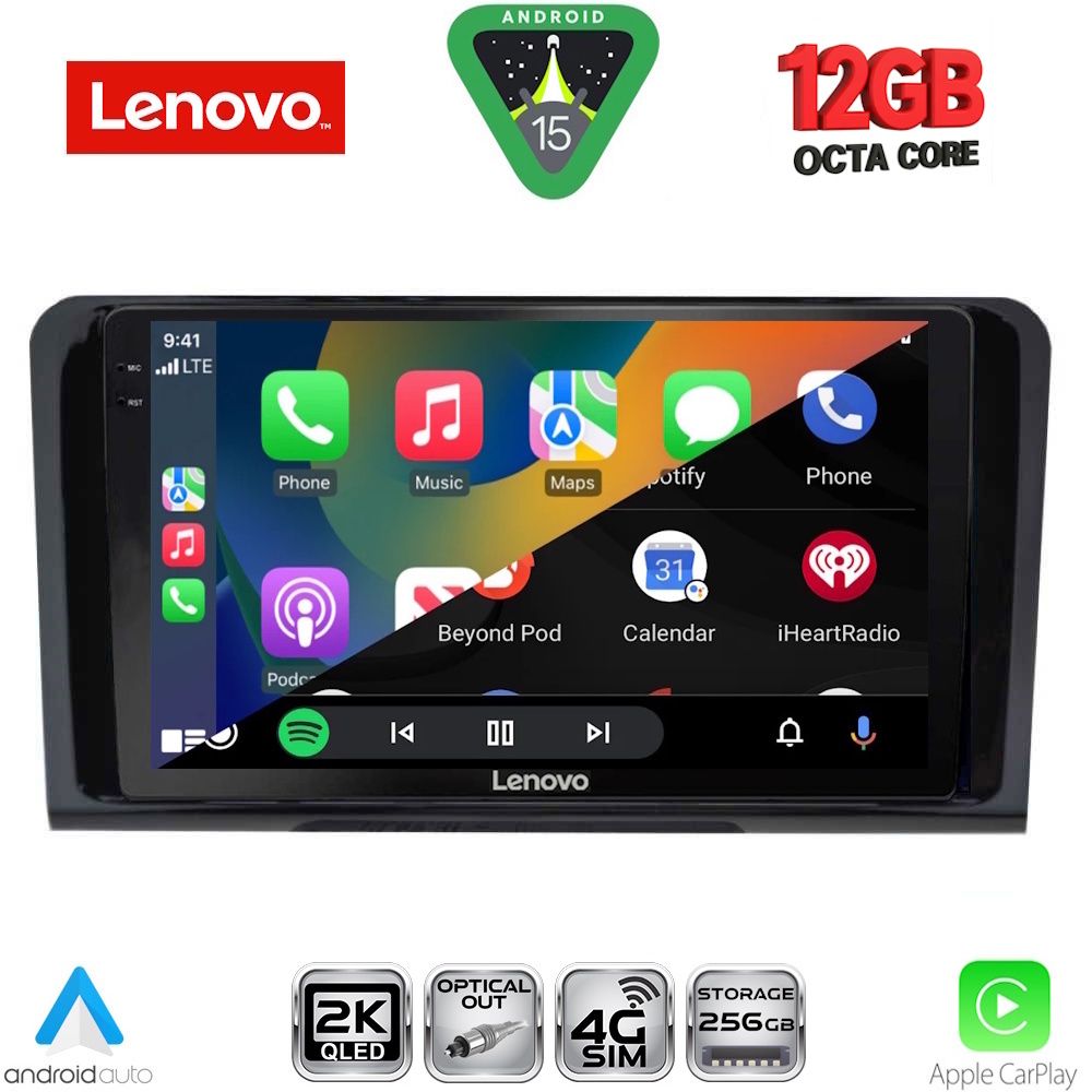 LENOVO SSZ 12414_CPA (9inc) MULTIMEDIA TABLET for MERCEDES ML (W164) – GL (X164) mod. 2005-2011 LENOVO SSZ 12414_CPA (9inc) MULTIMEDIA TABLET for MERCEDES ML (W164) – GL (X164) mod. 2005-2011