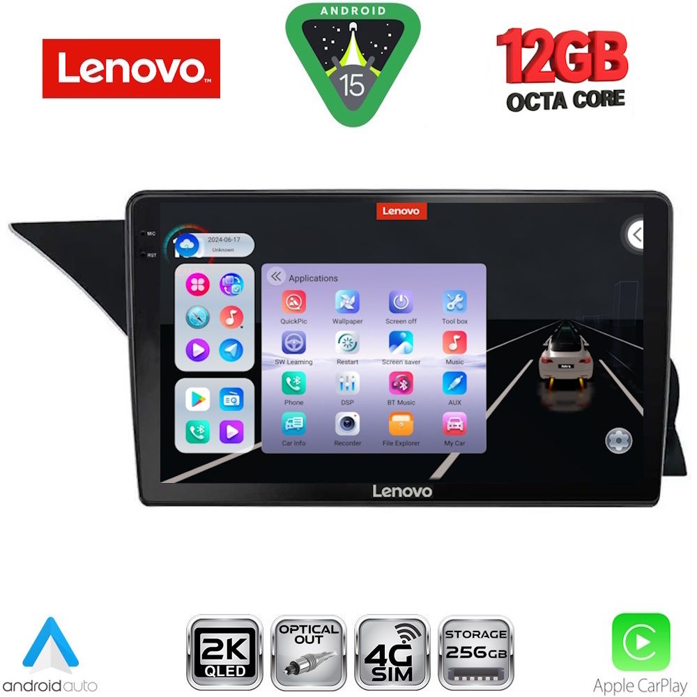 LENOVO SSZ 12411_CPA (NTG 4.0) (9inc) MULTIMEDIA TABLET for MERCEDES GLK (X204) mod. 2008-2012 LENOVO SSZ 12411_CPA (NTG 4.0) (9inc) MULTIMEDIA TABLET for MERCEDES GLK (X204) mod. 2008-2012