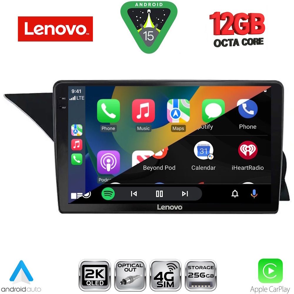 LENOVO SSZ 12411_CPA (NTG 4.0) (9inc) MULTIMEDIA TABLET for MERCEDES GLK (X204) mod. 2008-2012 LENOVO SSZ 12411_CPA (NTG 4.0) (9inc) MULTIMEDIA TABLET for MERCEDES GLK (X204) mod. 2008-2012