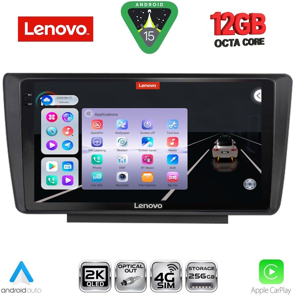 LENOVO SSZ 12594_CPA (9inc) MULTIMEDIA TABLET for SKODA OCTAVIA 5 mod. 2005-2012 LENOVO SSZ 12594_CPA (9inc) MULTIMEDIA TABLET for SKODA OCTAVIA 5 mod. 2005-2012