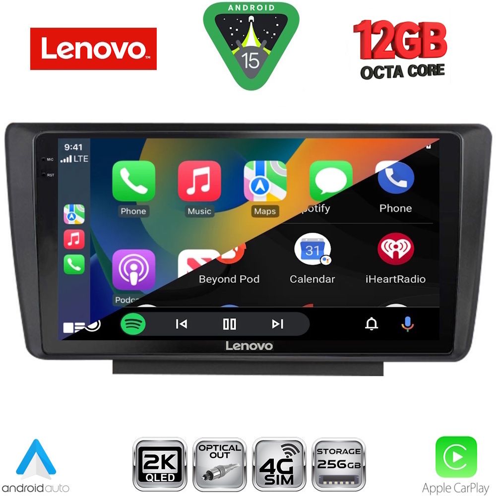 LENOVO SSZ 12594_CPA (9inc) MULTIMEDIA TABLET for SKODA OCTAVIA 5 mod. 2005-2012 LENOVO SSZ 12594_CPA (9inc) MULTIMEDIA TABLET for SKODA OCTAVIA 5 mod. 2005-2012