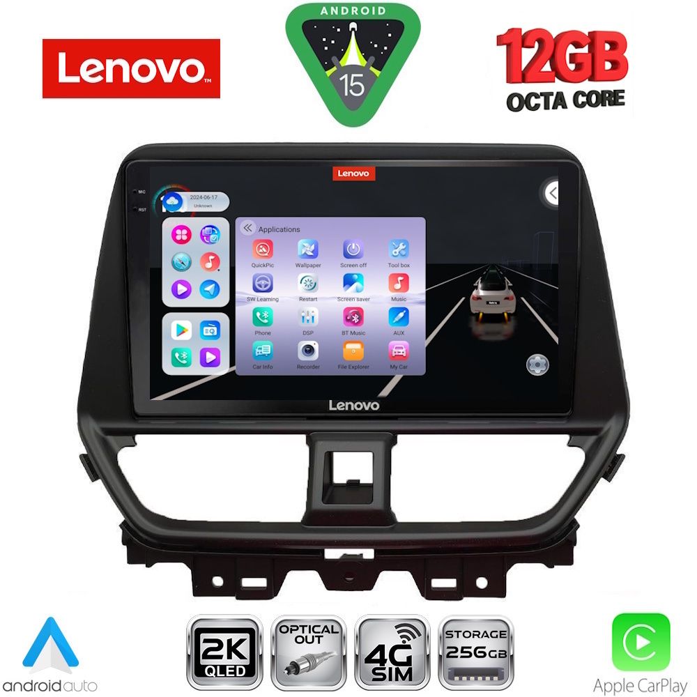 LENOVO SSZ 12673_CPA (9inc) MULTIMEDIA TABLET for SUZUKI BALENO mod. 2022-2026 LENOVO SSZ 12673_CPA (9inc) MULTIMEDIA TABLET for SUZUKI BALENO mod. 2022-2026