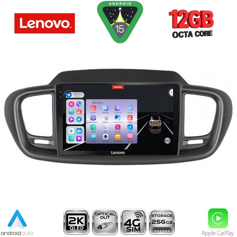 LENOVO SSZ 12319_CPA (10inc) MULTIMEDIA TABLET for KIA SORENTO mod. 2014-2020 LENOVO SSZ 12319_CPA (10inc) MULTIMEDIA TABLET for KIA SORENTO mod. 2014-2020