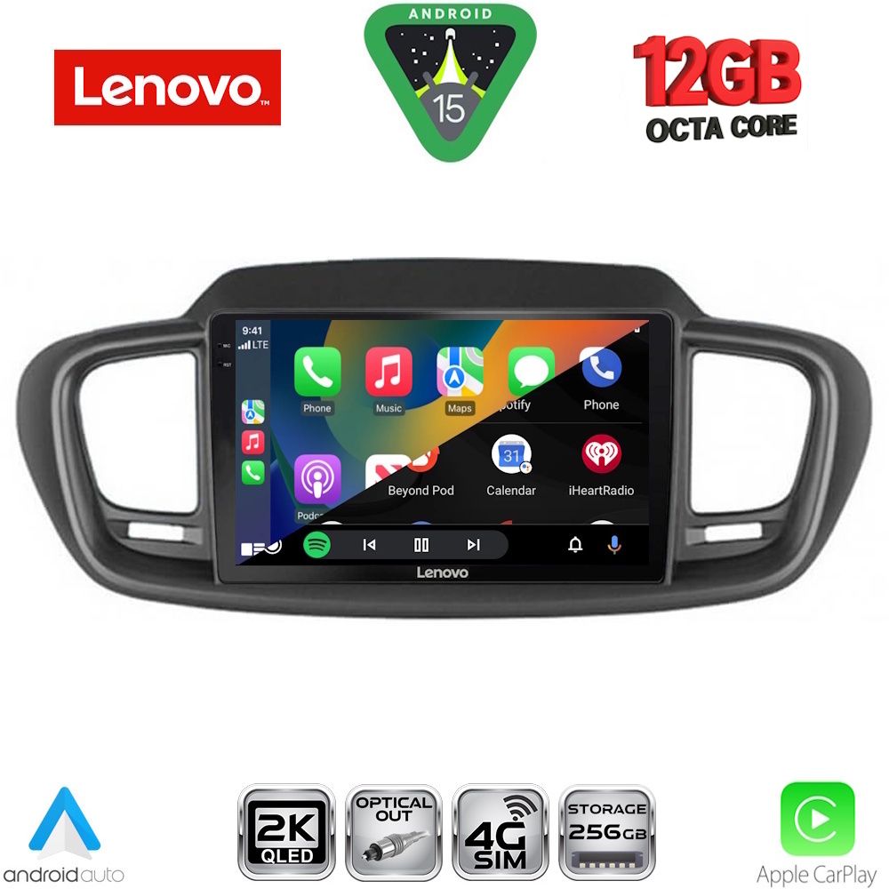 LENOVO SSZ 12319_CPA (10inc) MULTIMEDIA TABLET for KIA SORENTO mod. 2014-2020 LENOVO SSZ 12319_CPA (10inc) MULTIMEDIA TABLET for KIA SORENTO mod. 2014-2020