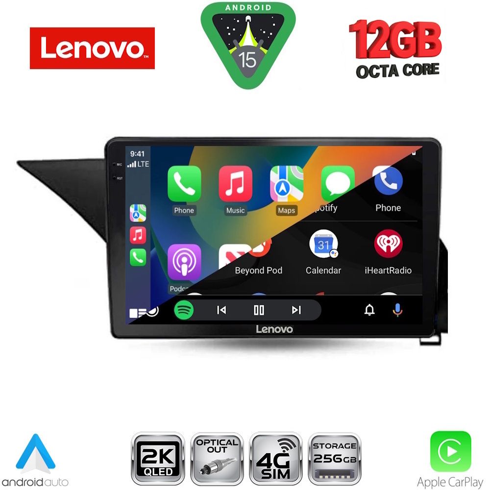 LENOVO SSZ 12409_CPA (10inc) MULTIMEDIA TABLET for MERCEDES E (W212) mod. 2009-2016 LENOVO SSZ 12409_CPA (10inc) MULTIMEDIA TABLET for MERCEDES E (W212) mod. 2009-2016