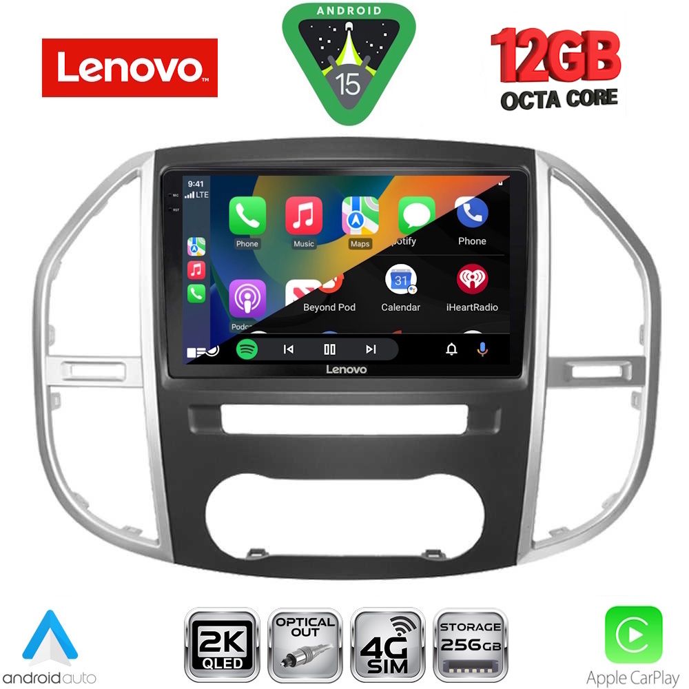 LENOVO SSZ 12429_CPA (10inc) MULTIMEDIA TABLET for MERCEDES VITO – VIANO (W447) mod. 2015-2024 LENOVO SSZ 12429_CPA (10inc) MULTIMEDIA TABLET for MERCEDES VITO – VIANO (W447) mod. 2015-2024