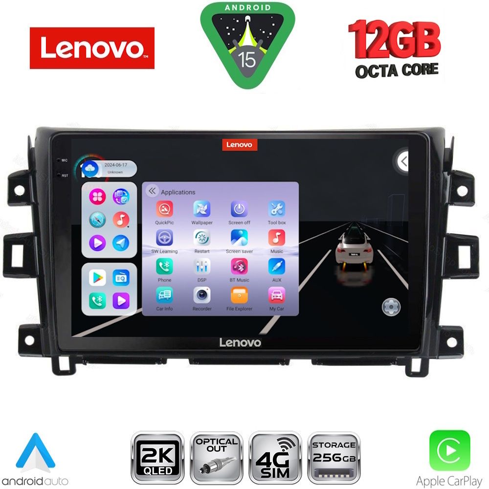 LENOVO SSZ 12456_CPA (10inc) MULTIMEDIA TABLET for NISSAN NAVARA mod. 2016-2025 LENOVO SSZ 12456_CPA (10inc) MULTIMEDIA TABLET for NISSAN NAVARA mod. 2016-2025