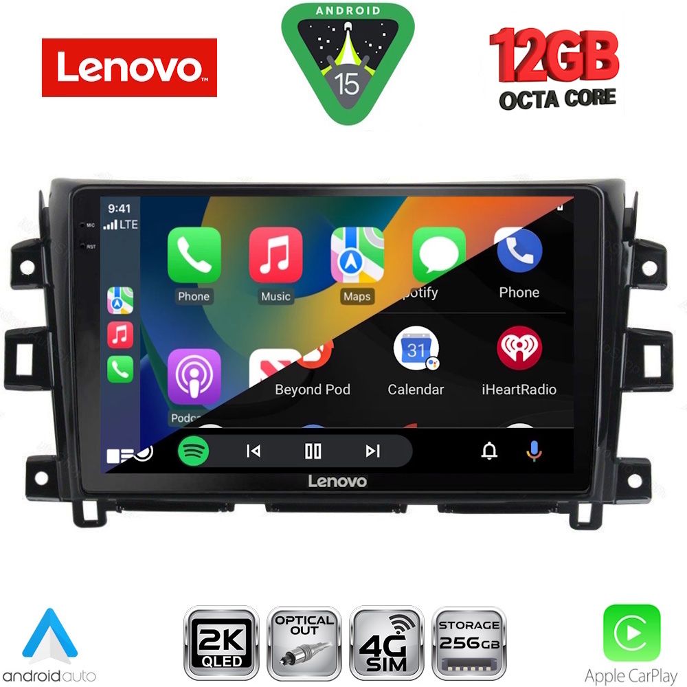 LENOVO SSZ 12456_CPA (10inc) MULTIMEDIA TABLET for NISSAN NAVARA mod. 2016-2025 LENOVO SSZ 12456_CPA (10inc) MULTIMEDIA TABLET for NISSAN NAVARA mod. 2016-2025