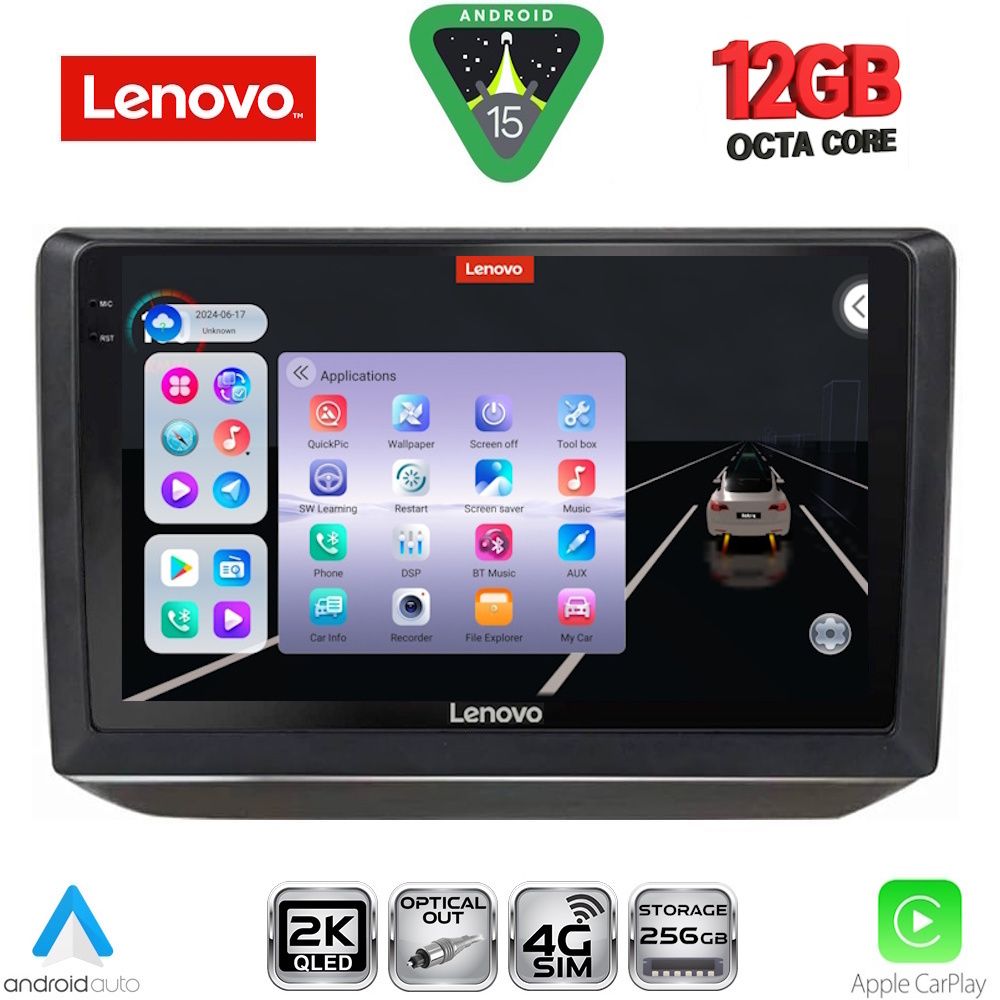 LENOVO SSZ 12581_CPA (10inc) MULTIMEDIA TABLET for SKODA FABIA mod. 2008-2014 LENOVO SSZ 12581_CPA (10inc) MULTIMEDIA TABLET for SKODA FABIA mod. 2008-2014