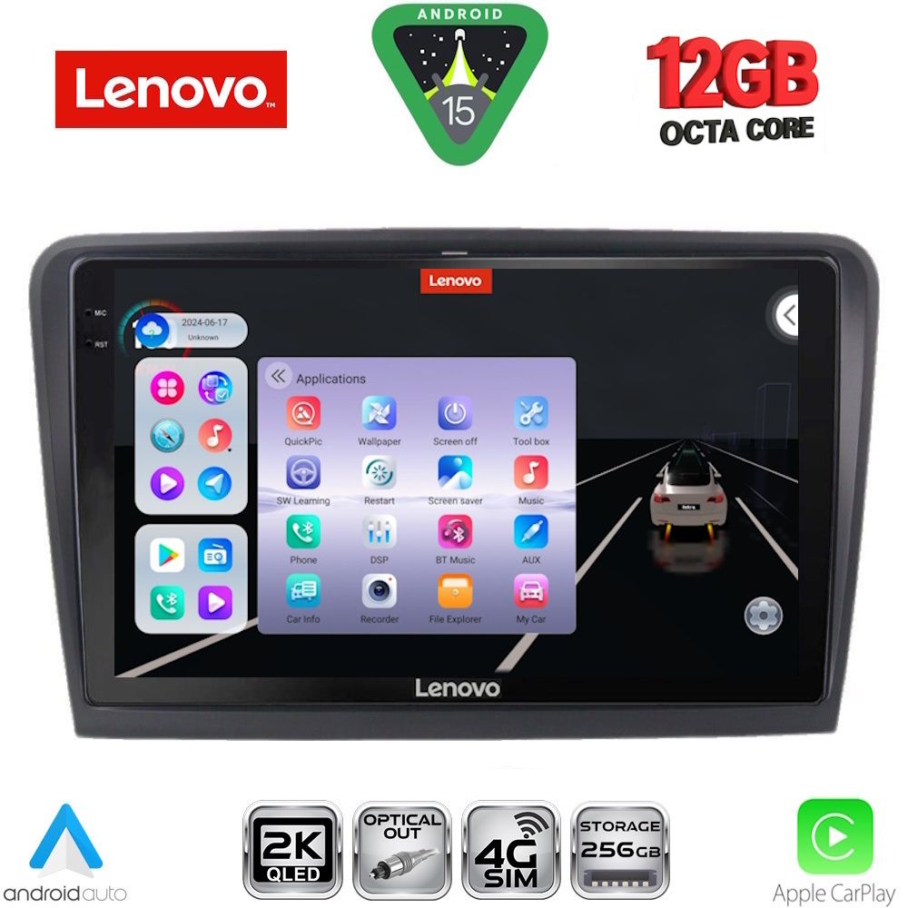 LENOVO SSZ 12604B_CPA (10inc) MULTIMEDIA TABLET for SKODA SUPERB mod. 2008-2015 LENOVO SSZ 12604B_CPA (10inc) MULTIMEDIA TABLET for SKODA SUPERB mod. 2008-2015