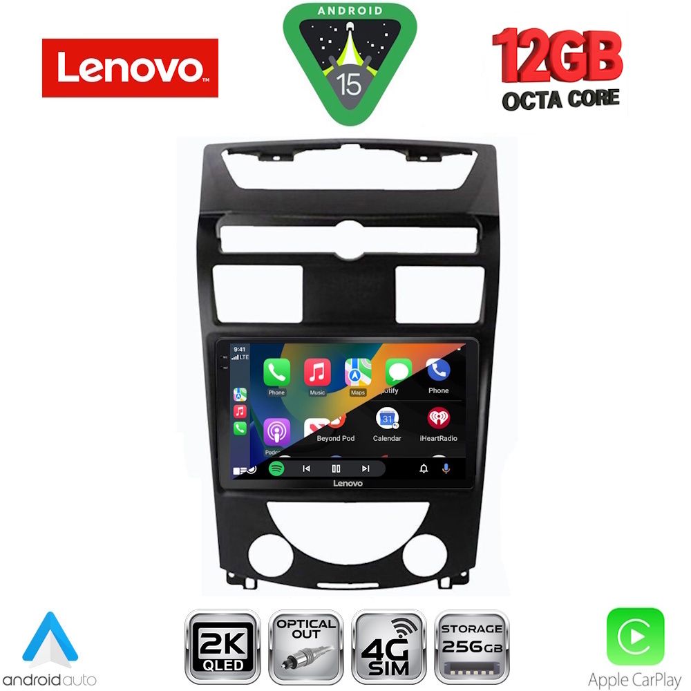 LENOVO SSZ 12657_CPA (10inc) MULTIMEDIA TABLET for SSANGYONG REXTON mod. 2006-2015 LENOVO SSZ 12657_CPA (10inc) MULTIMEDIA TABLET for SSANGYONG REXTON mod. 2006-2015
