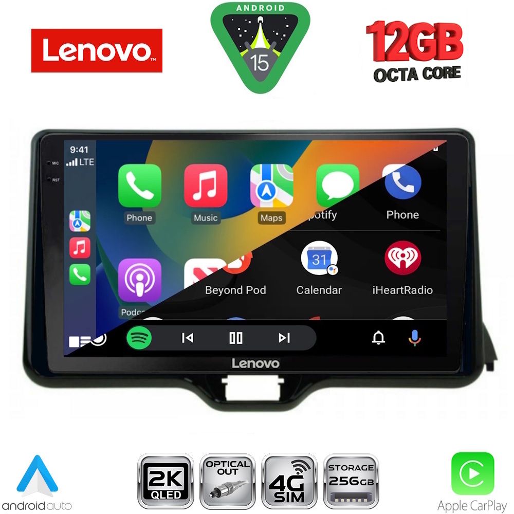 LENOVO SSZ 12738_CPA (10inc) MULTIMEDIA TABLET for TOYOTA YARIS mod. 2020-2026 - MAZDA 2 mod. 2023-2026 LENOVO SSZ 12738_CPA (10inc) MULTIMEDIA TABLET for TOYOTA YARIS mod. 2020-2026 - MAZDA 2 mod. 2023-2026