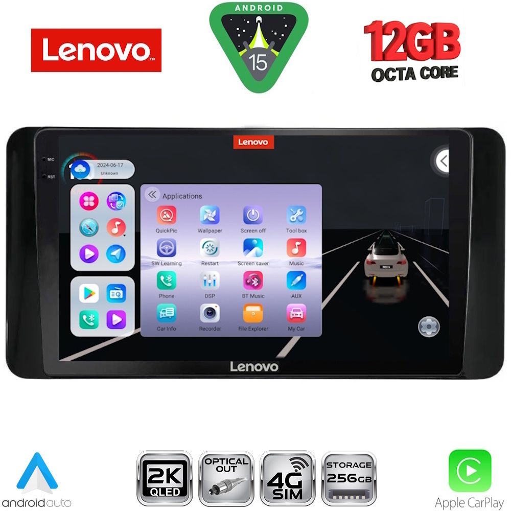 LENOVO SSZ 12778_CPA (10inc) MULTIMEDIA TABLET for TOYOTA LAND CRUISER LC300 mod. 2023-2026 LENOVO SSZ 12778_CPA (10inc) MULTIMEDIA TABLET for TOYOTA LAND CRUISER LC300 mod. 2023-2026