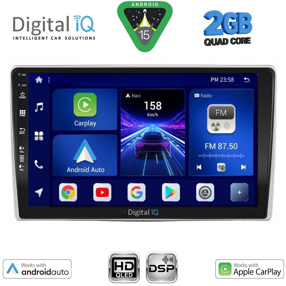 DIGITAL IQ BXC 3028_CPAA (9inc) MULTIMEDIA TABLET for ALFA ROMEO MITO mod. 2008-2018 DIGITAL IQ BXC 3028_CPAA (9inc) MULTIMEDIA TABLET for ALFA ROMEO MITO mod. 2008-2018