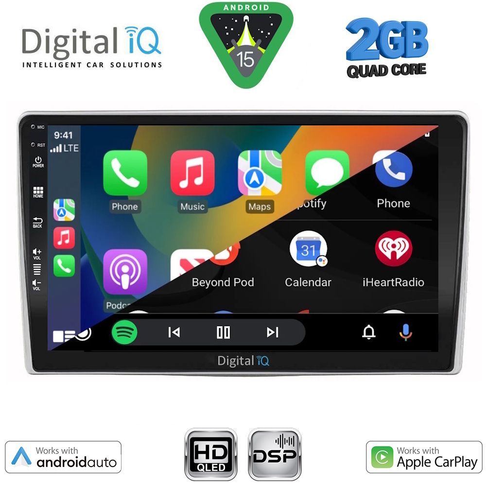 DIGITAL IQ BXC 3028_CPAA (9inc) MULTIMEDIA TABLET for ALFA ROMEO MITO mod. 2008-2018 DIGITAL IQ BXC 3028_CPAA (9inc) MULTIMEDIA TABLET for ALFA ROMEO MITO mod. 2008-2018