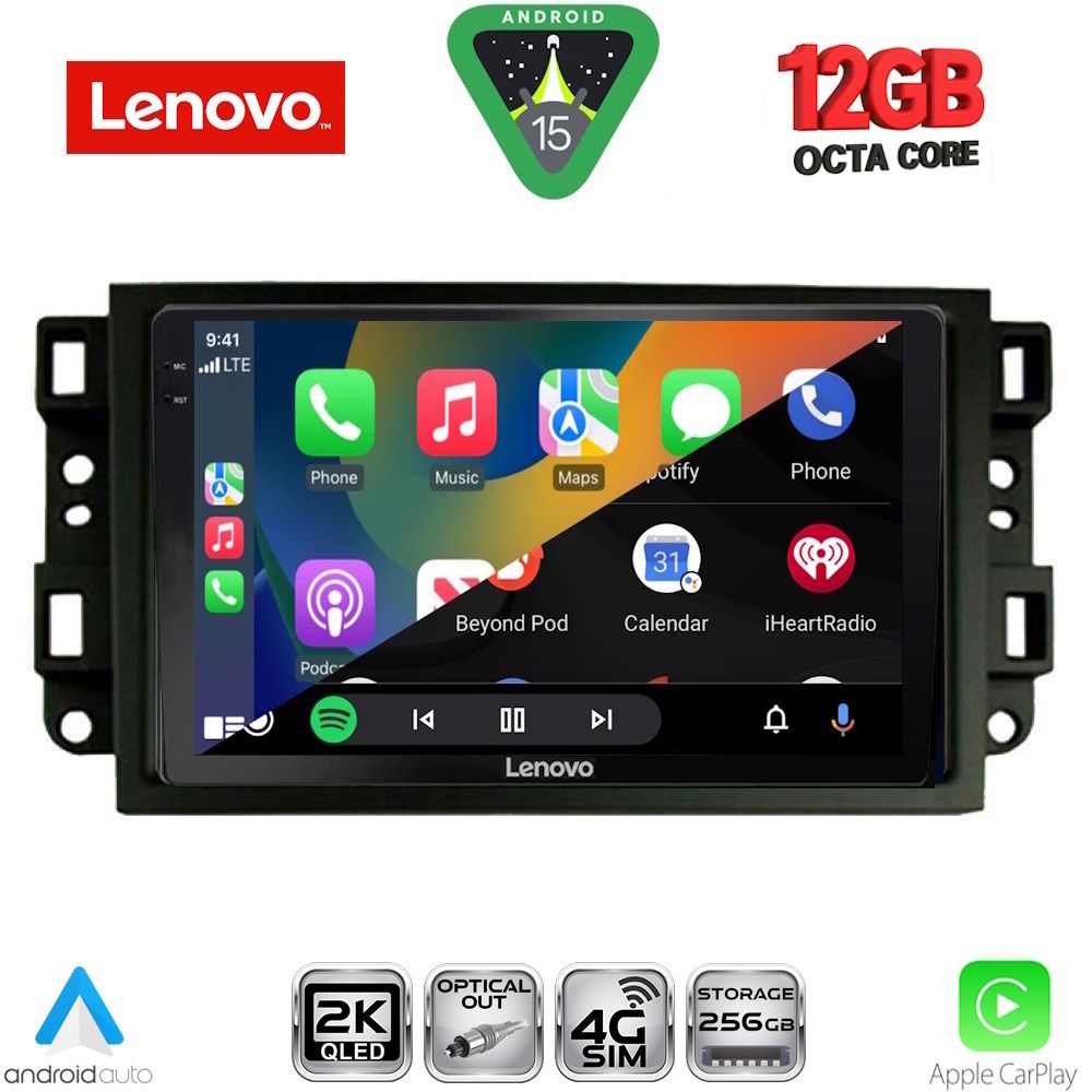 LENOVO SSZ 12070_CPA (10inc) MULTIMEDIA TABLET for CHEVROLET ALL mod. 2004-2011 LENOVO SSZ 12070_CPA (10inc) MULTIMEDIA TABLET for CHEVROLET ALL mod. 2004-2011