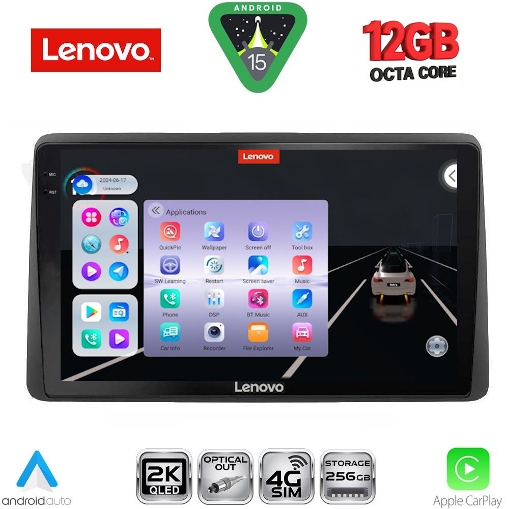 LENOVO SSZ 12104_CPA (10inc) MULTIMEDIA TABLET for DACIA DUSTER mod. 2019-2026 LENOVO SSZ 12104_CPA (10inc) MULTIMEDIA TABLET for DACIA DUSTER mod. 2019-2026