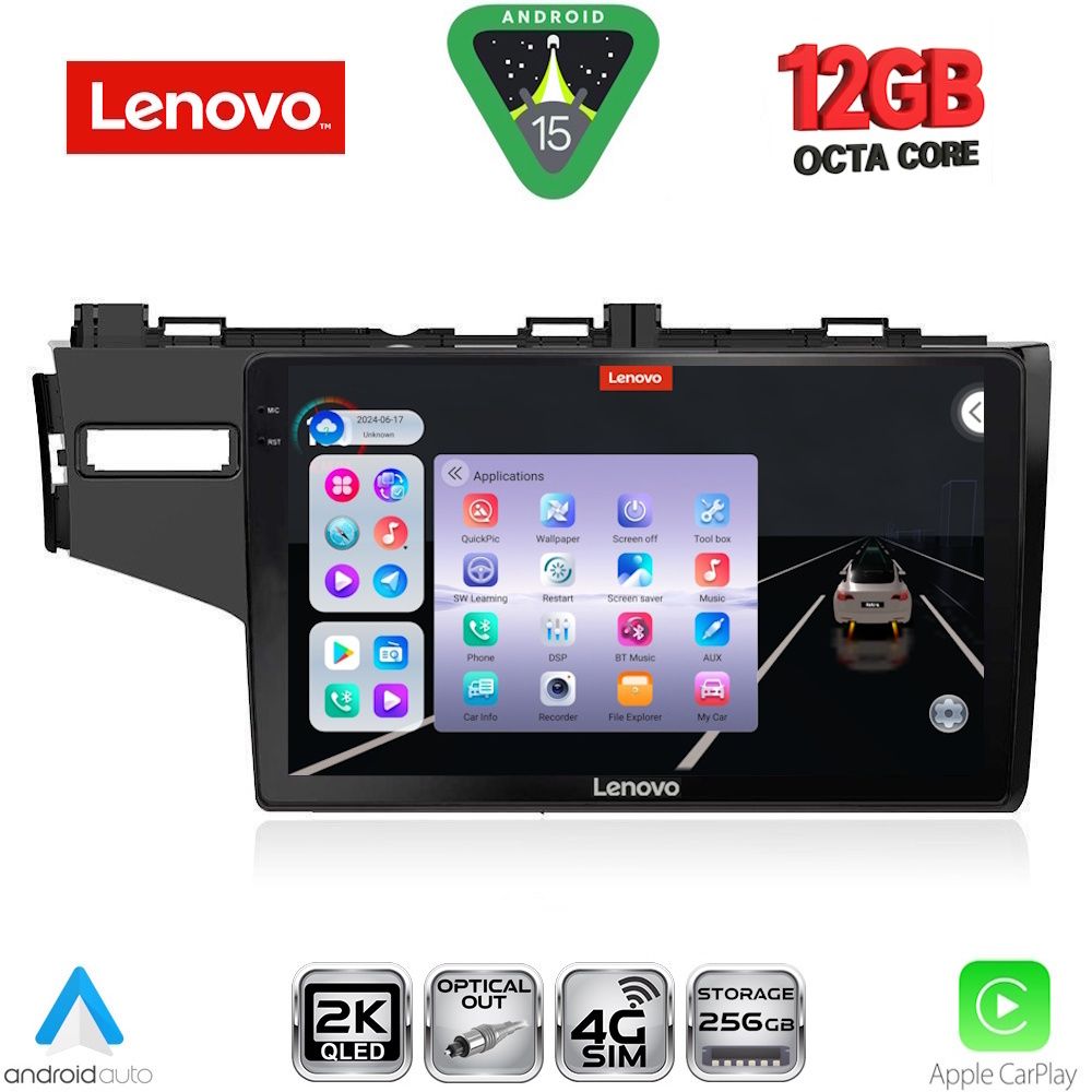 LENOVO SSZ 12212_CPA (10inc) MULTIMEDIA TABLET for HONDA JAZZ mod. 2013-2019 LENOVO SSZ 12212_CPA (10inc) MULTIMEDIA TABLET for HONDA JAZZ mod. 2013-2019