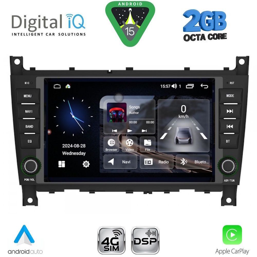 DIGITAL IQ BLF 393_CPA (7" DECK) MULTIMEDIA SYSTEM for MERCEDES C W203 – CLK W209 mod. 2004-2008 DIGITAL IQ BLF 393_CPA (7" DECK) MULTIMEDIA SYSTEM for MERCEDES C W203 – CLK W209 mod. 2004-2008