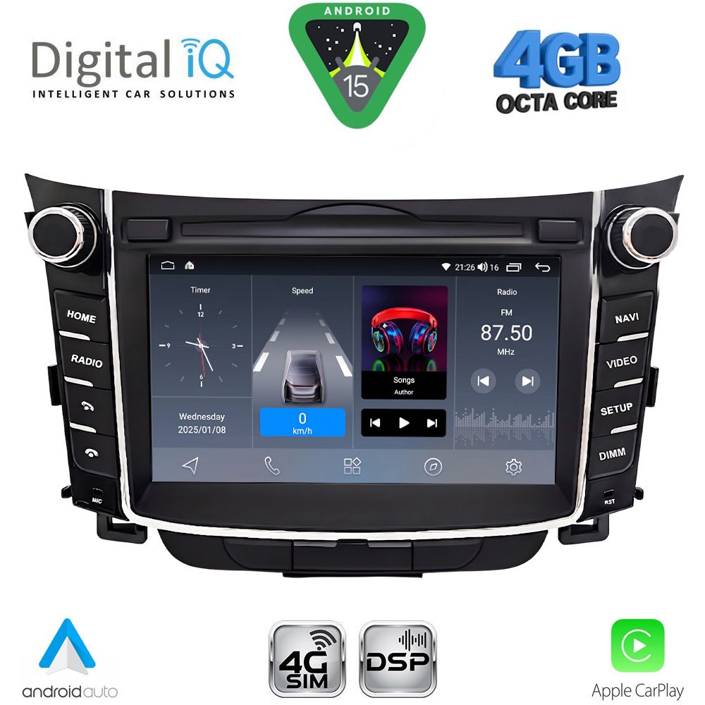 DIGITAL IQ BLG 426_CPA (7″ DECK) MULTIMEDIA OEM for HYUNDAI i30 mod. 2012-2017 DIGITAL IQ BLG 426_CPA (7″ DECK) MULTIMEDIA OEM for HYUNDAI i30 mod. 2012-2017