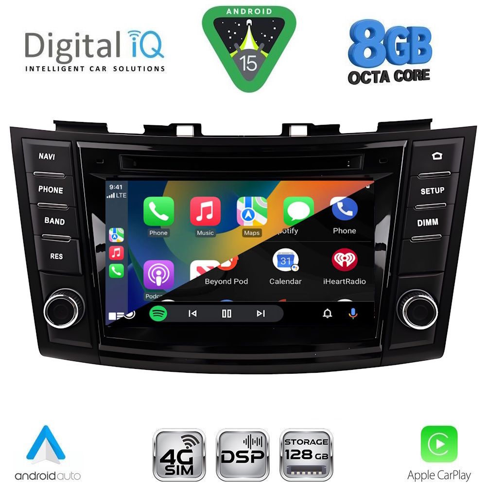 DIGITAL IQ BLM 777_CPA (7" DECK) MULTIMEDIA OEM for SUZUKI SWIFT mod. 2011-2016 DIGITAL IQ BLM 777_CPA (7" DECK) MULTIMEDIA OEM for SUZUKI SWIFT mod. 2011-2016