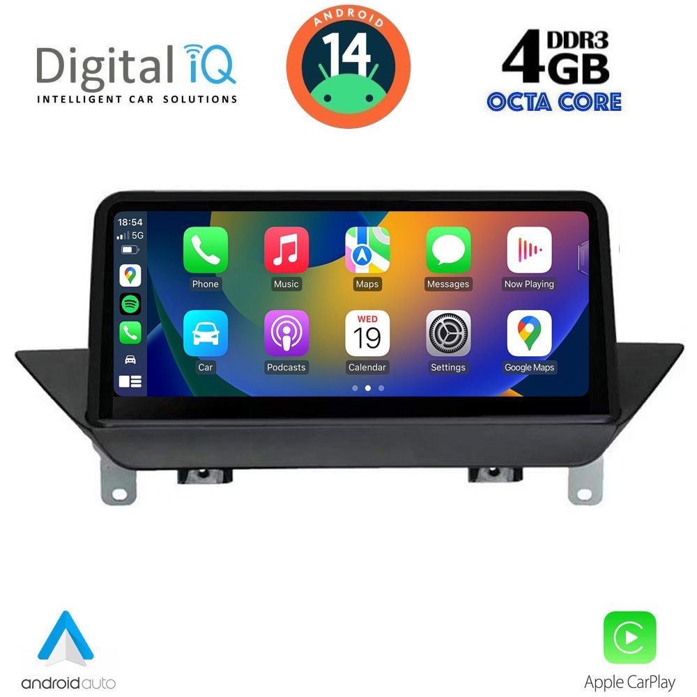 DIGITAL IQ TPG 10941_CPA (10.25'') - BMW X1 (E84) mod. 2009-2015 with CIC DIGITAL IQ TPG 10941_CPA (10.25'') - BMW X1 (E84) mod. 2009-2015 with CIC