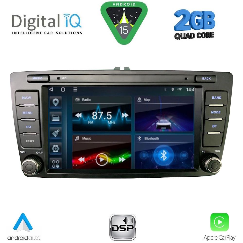 DIGITAL IQ BLD 005_CPA (8" DECK) MULTIMEDIA for SKODA OCTAVIA mod. 2005-2012 DIGITAL IQ BLD 005_CPA (8" DECK) MULTIMEDIA for SKODA OCTAVIA mod. 2005-2012