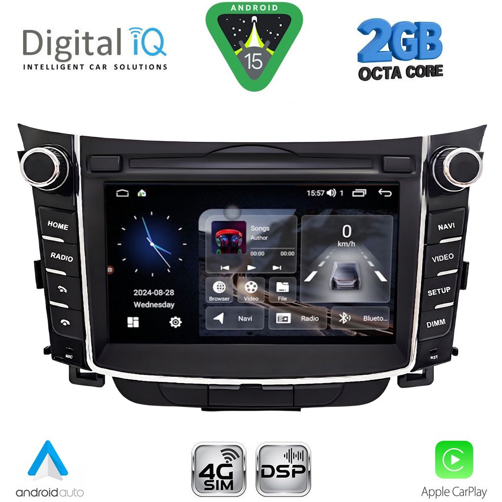 DIGITAL IQ BLF 326_CPA (7" DECK) MULTIMEDIA OEM for HYUNDAI i30 mod. 2012-2017 DIGITAL IQ BLF 326_CPA (7" DECK) MULTIMEDIA OEM for HYUNDAI i30 mod. 2012-2017
