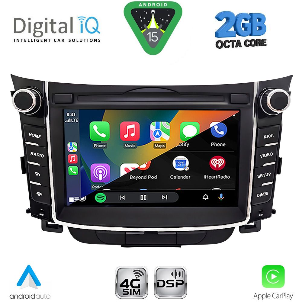 DIGITAL IQ BLF 326_CPA (7" DECK) MULTIMEDIA OEM for HYUNDAI i30 mod. 2012-2017 DIGITAL IQ BLF 326_CPA (7" DECK) MULTIMEDIA OEM for HYUNDAI i30 mod. 2012-2017