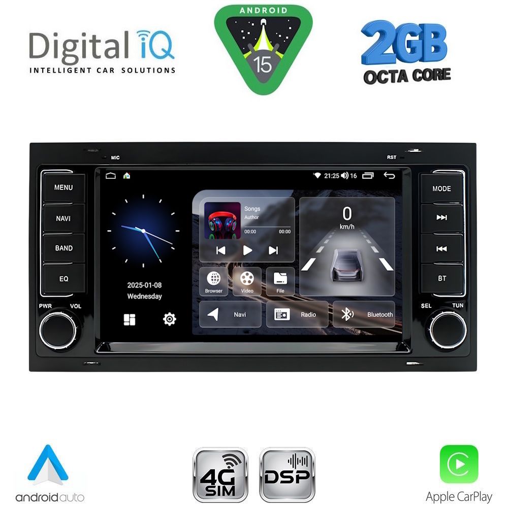 DIGITAL IQ BLF 342_CPA (7” DECK) MULTIMEDIA SYSTEM for VW TOUAREG mod. 2003-2011 DIGITAL IQ BLF 342_CPA (7” DECK) MULTIMEDIA SYSTEM for VW TOUAREG mod. 2003-2011