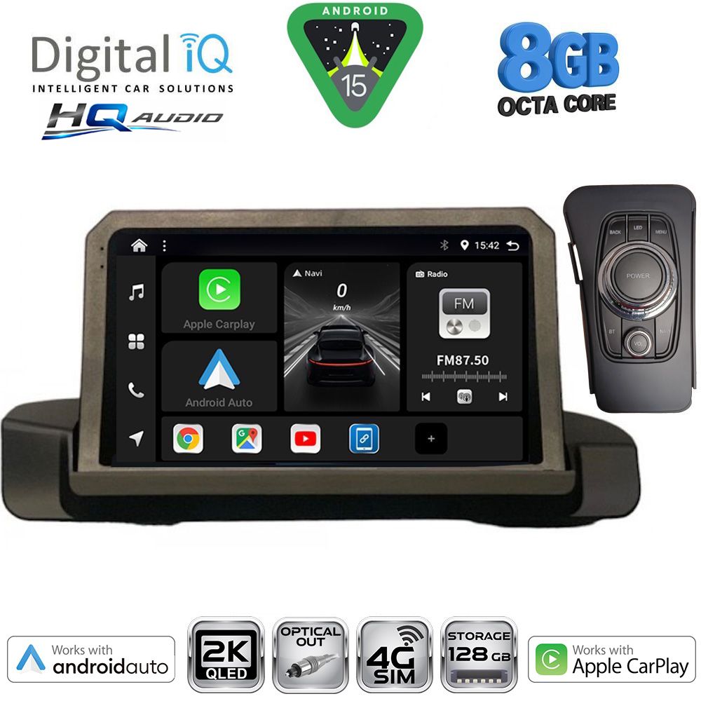 DIGITAL IQ BXK 20044_CPAA (9inc) MULTIMEDIA TABLET for BMW S.3 (E90-91-92) mod. 2005-2012 DIGITAL IQ BXK 20044_CPAA (9inc) MULTIMEDIA TABLET for BMW S.3 (E90-91-92) mod. 2005-2012