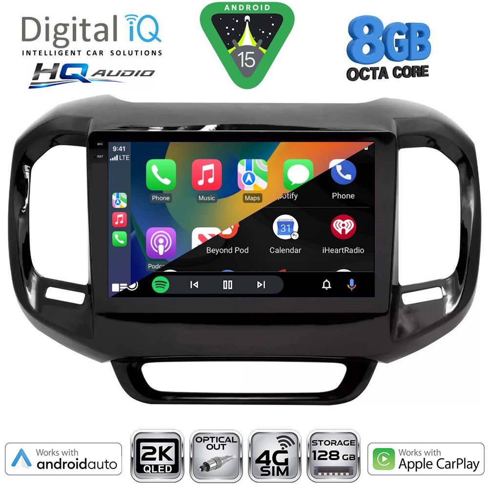 DIGITAL IQ BXK 20127_CPAA (9inc) MULTIMEDIA TABLET for FIAT TORO mod. 2017-2026 DIGITAL IQ BXK 20127_CPAA (9inc) MULTIMEDIA TABLET for FIAT TORO mod. 2017-2026