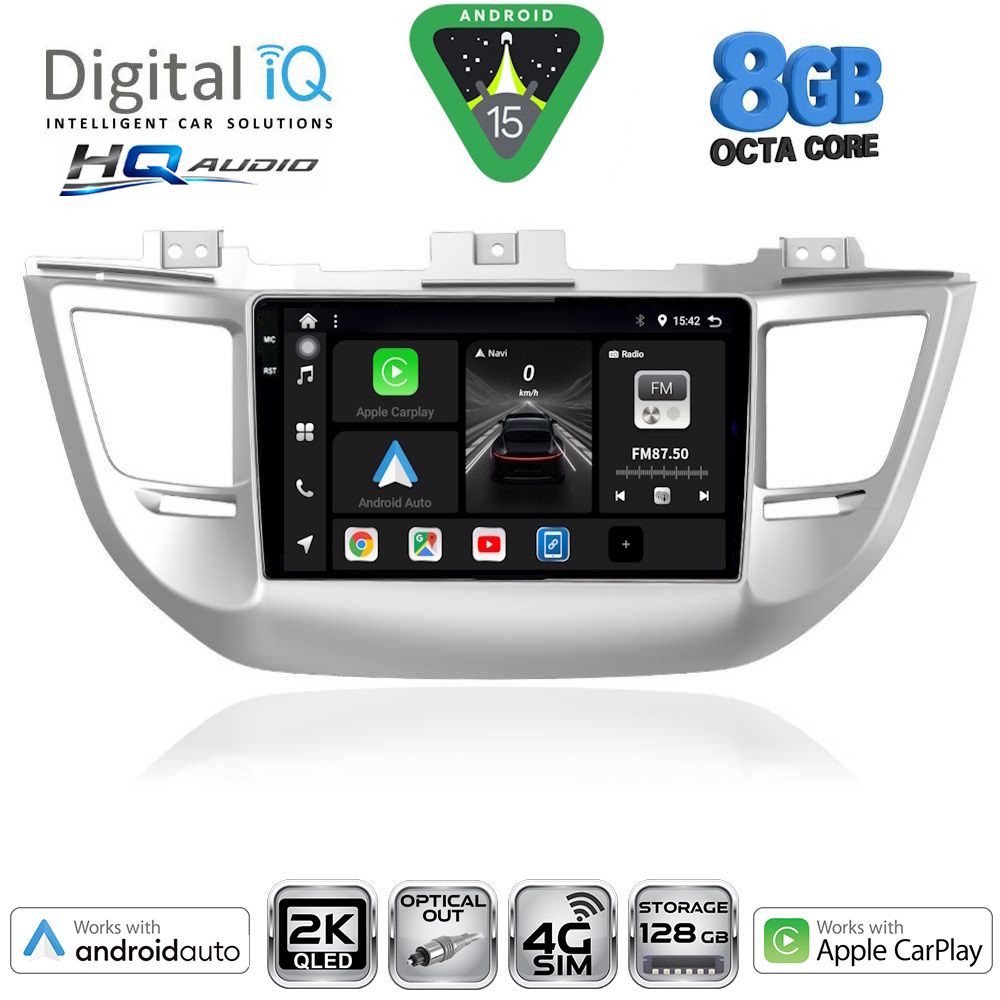 DIGITAL IQ BXK 20243_CPAA (9inc) MULTIMEDIA TABLET for HYUNDAI TUCSON mod. 2015-2019 DIGITAL IQ BXK 20243_CPAA (9inc) MULTIMEDIA TABLET for HYUNDAI TUCSON mod. 2015-2019