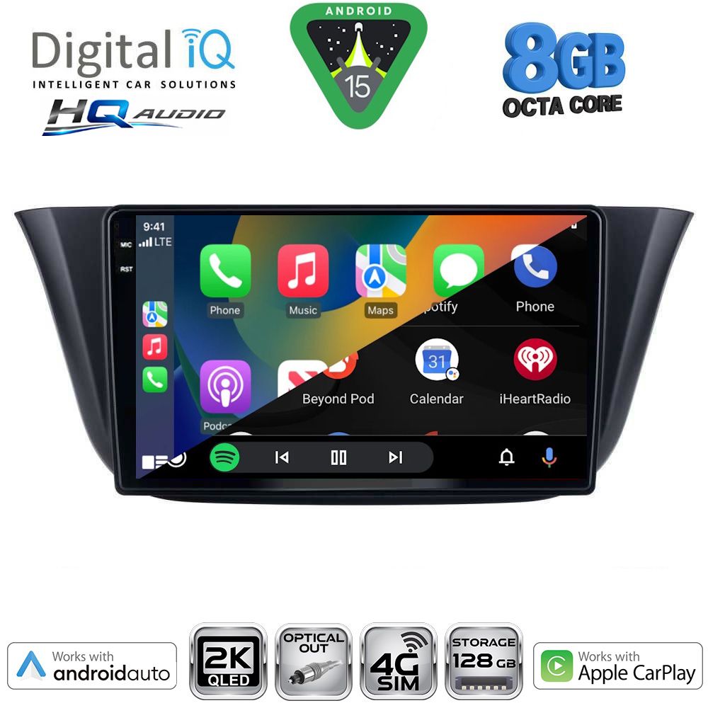 DIGITAL IQ BXK 20265_CPAA (9inc) MULTIMEDIA TABLET for IVECO DAILY mod. 2014-2023 DIGITAL IQ BXK 20265_CPAA (9inc) MULTIMEDIA TABLET for IVECO DAILY mod. 2014-2023