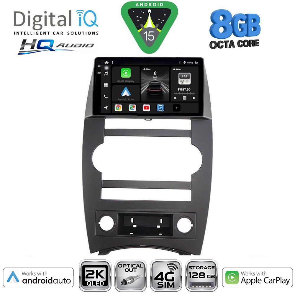 DIGITAL IQ BXK 20274_CPAA (9inc) MULTIMEDIA TABLET for JEEP COMMANDER mod. 2007-2009 DIGITAL IQ BXK 20274_CPAA (9inc) MULTIMEDIA TABLET for JEEP COMMANDER mod. 2007-2009