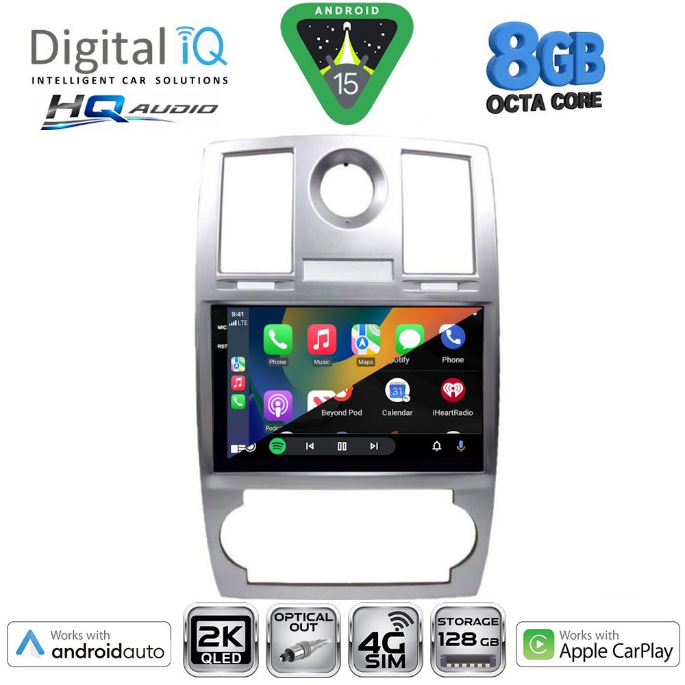 DIGITAL IQ BXK 20285_CPAA (9inc) MULTIMEDIA TABLET for CHRYSLER 300C mod. 2005-2010 DIGITAL IQ BXK 20285_CPAA (9inc) MULTIMEDIA TABLET for CHRYSLER 300C mod. 2005-2010