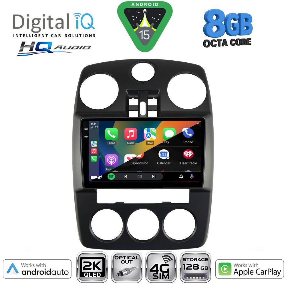 DIGITAL IQ BXK 20287_CPAA (9inc) MULTIMEDIA for CHRYSLER PT CRUISER mod. 2005-2010 DIGITAL IQ BXK 20287_CPAA (9inc) MULTIMEDIA for CHRYSLER PT CRUISER mod. 2005-2010