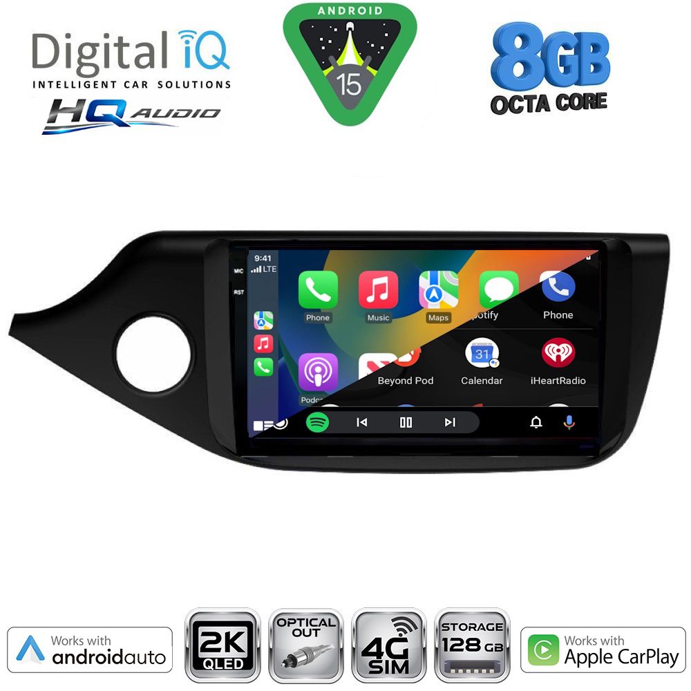 DIGITAL IQ BXK 20302_CPAA (9inc) MULTIMEDIA TABLET for KIA CEED mod. 2012-2018 DIGITAL IQ BXK 20302_CPAA (9inc) MULTIMEDIA TABLET for KIA CEED mod. 2012-2018